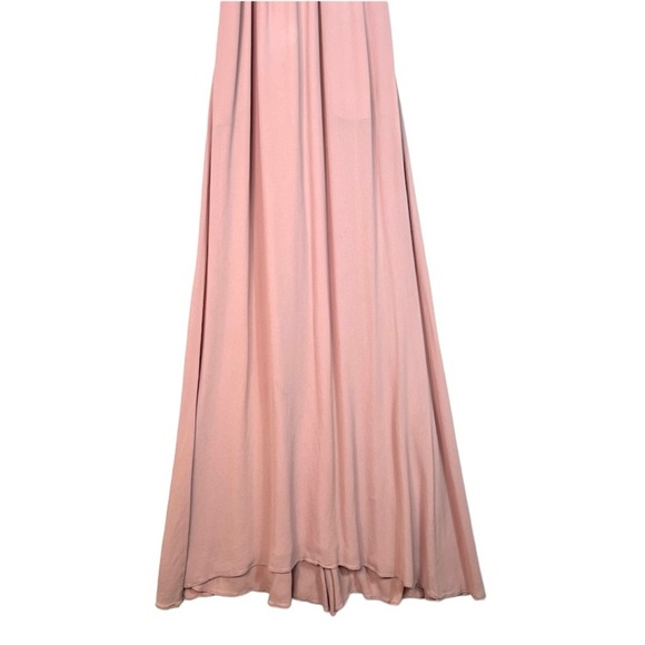 Reformation Ceylon Smocked Top Maxi Dress in Blush Pink Size XS - Picture 9 of 14